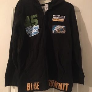NWT Childrens place blue summit racing sweatshirt